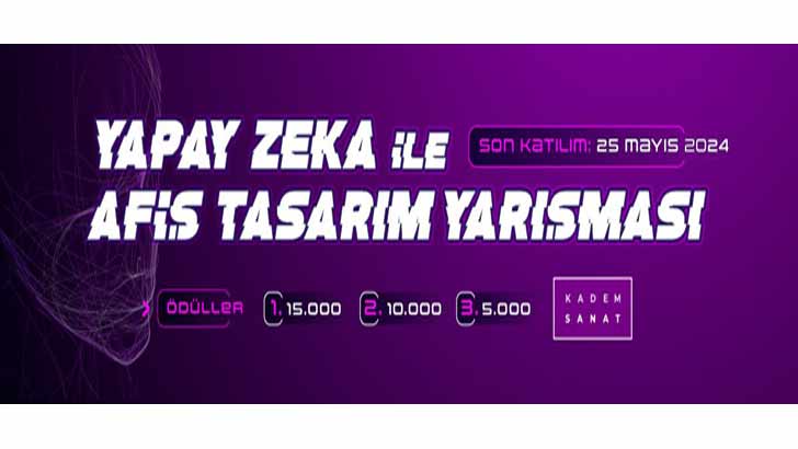 KADEM Yapay Zeka İle Afiş Tasarım Yarışması