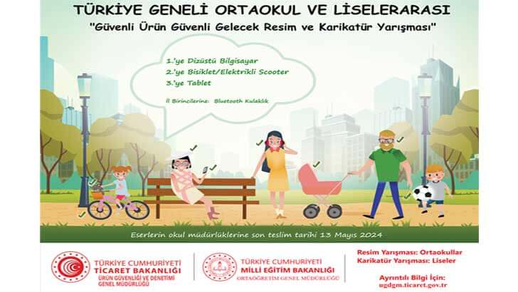 Ticaret Bakanlığı Güvenli Ürün Güvenli Gelecek Karikatür Yarışması