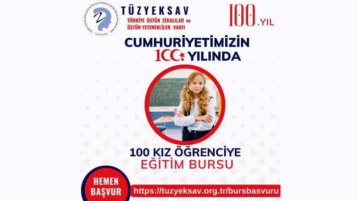 TÜZYEKSAV Burs Başvuruları