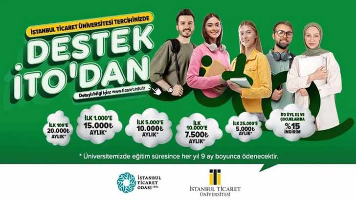 İstanbul Ticaret Üniversitesi Bursu
