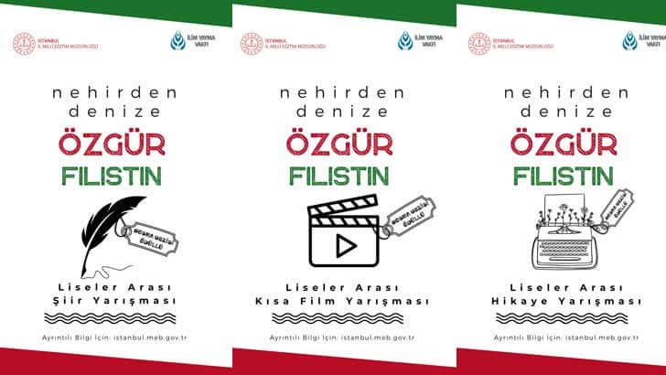 Nehirden Denize Özgür Filistin Liseler Arası Yarışmalar