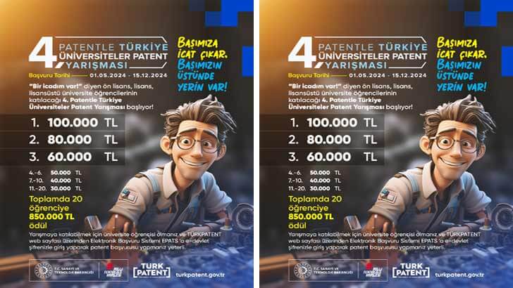 Patentle Türkiye Üniversiteler Patent Yarışması