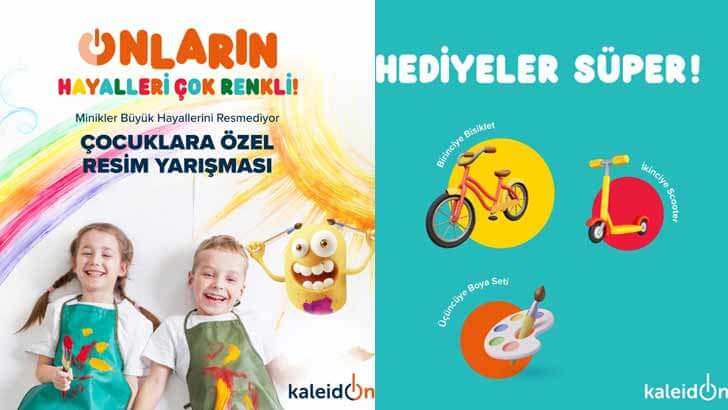 KALEIDON 5-14 Yaş Çocuk Resim Yarışması