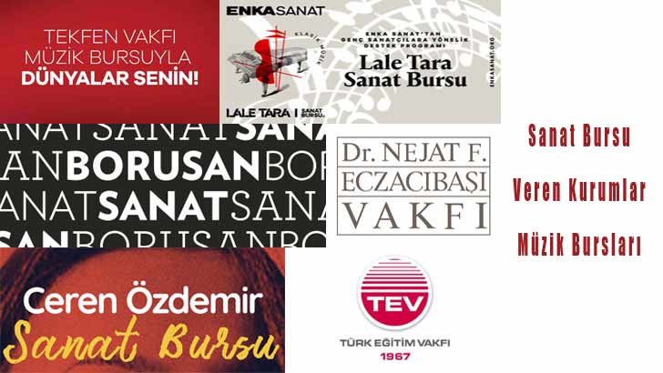 Sanat Bursu Veren Kurumlar