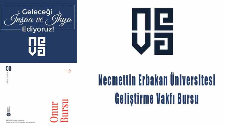 Necmettin Erbakan Üniversitesi Geliştirme Vakfı Bursu Başvuruları