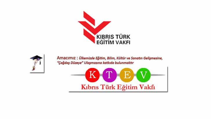 Kıbrıs Türk Eğitim Vakfı KTEV Bursu Başvuruları