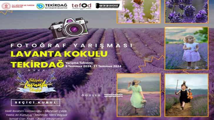 Lavanta Kokulu Tekirdağ Ulusal Fotoğraf Yarışması