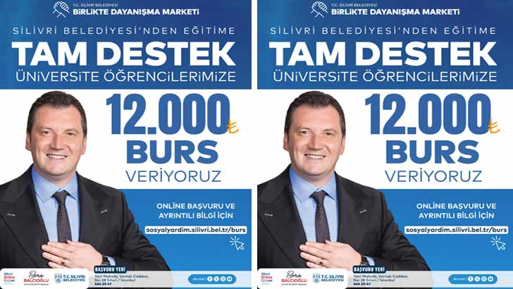 Silivri Belediyesi Eğitim Yardımı Burs Başvurusu