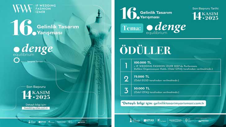 İzmir Fuarı Gelinlik Tasarım Yarışması