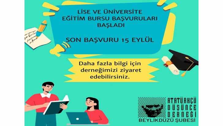 ADD Beylikdüzü Şubesi Burs Başvuruları