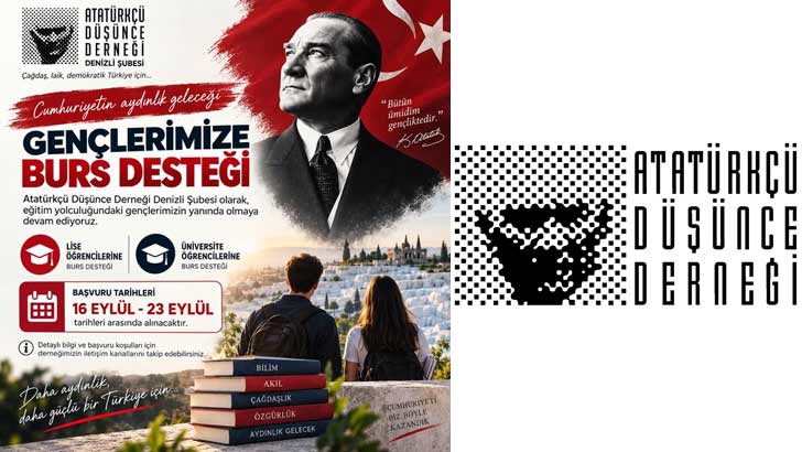 Atatürkçü Düşünce Derneği Denizli Şubesi Bursu Başvuruları