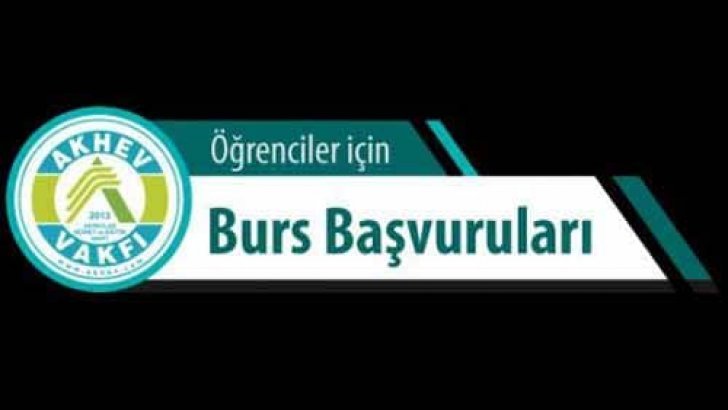 Akhev Vakfı Burs Başvuruları