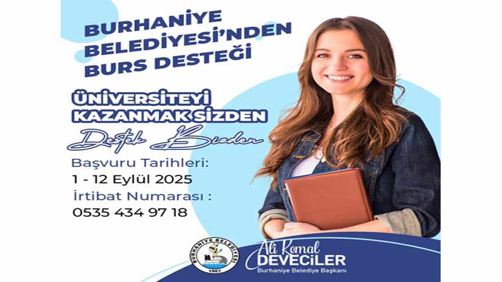 Burhaniye Belediyesi Burs Başvurusu