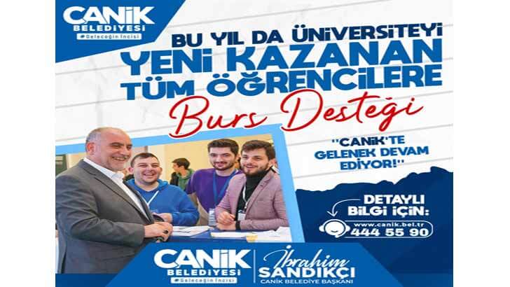 Canik Belediyesi Burs Başvuruları