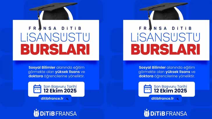 DİTİB Fransa Burs Başvuruları