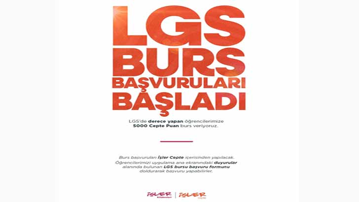 İşler Kitabevleri Eğitim Bursu Başvuruları