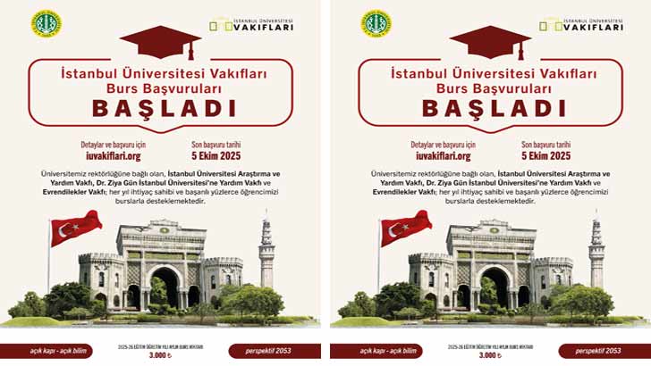 İstanbul Üniversitesi Vakıfları Burs Başvuruları