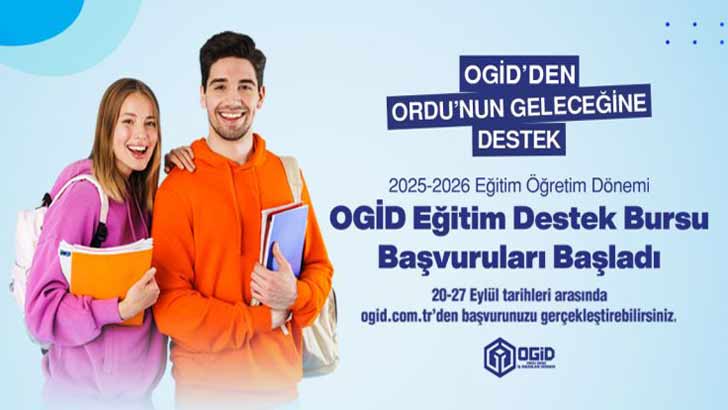 Ordu Genç İş İnsanları Derneği OGİD Bursu Başvuruları