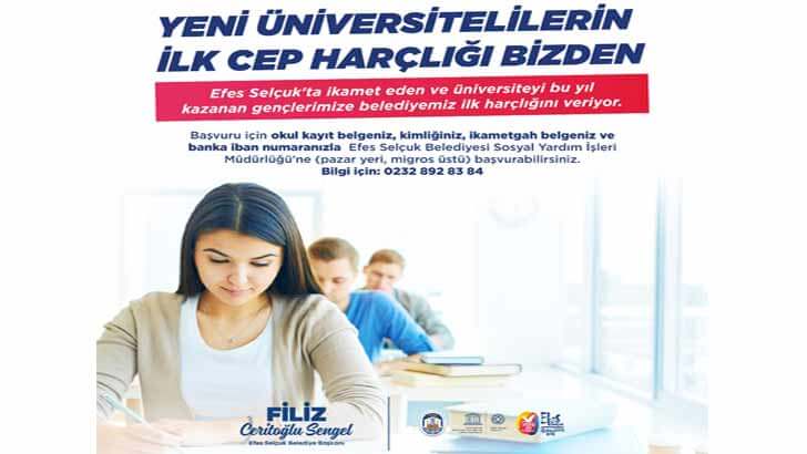 Selçuk Belediyesi Bursu Başvuruları