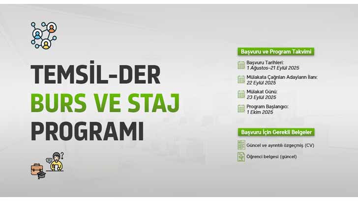 Temsil Eğitim Ve Kültür Derneği TEMSİL-DER Bursu Başvuruları