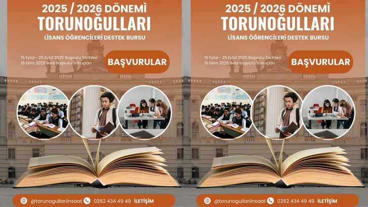 Torunoğulları İnşaat Eğitim Destek Bursu Başvuruları