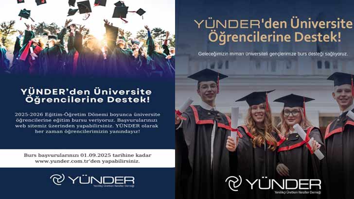 Yünder Burs Başvuruları