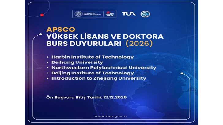 APSCO Lisansüstü Bursu Başvurusu