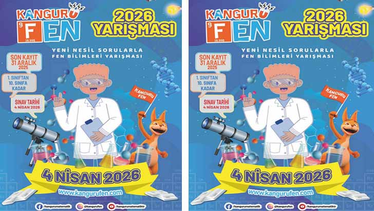 Kanguru Fen Sınavı Yarışması 2026