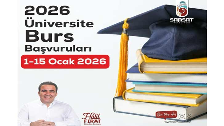 Adıyaman Samsat Belediyesi Burs Başvuruları