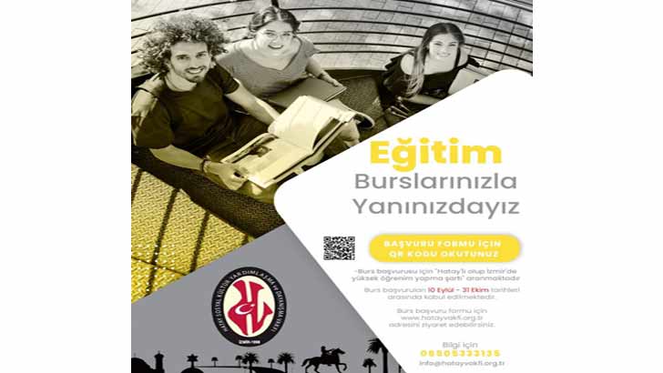 HATAYVAK Bursu Başvuruları