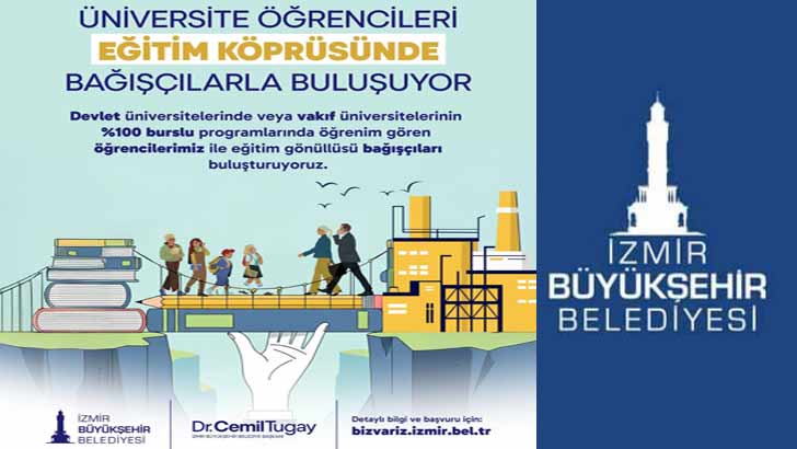 İzmir Belediyesi Eğitim Köprüsü Bursu Başvuruları