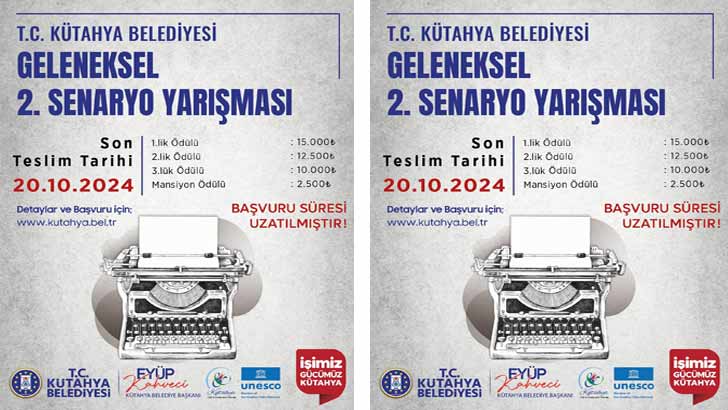 Kütahya Belediyesi Ulusal Senaryo Yarışması