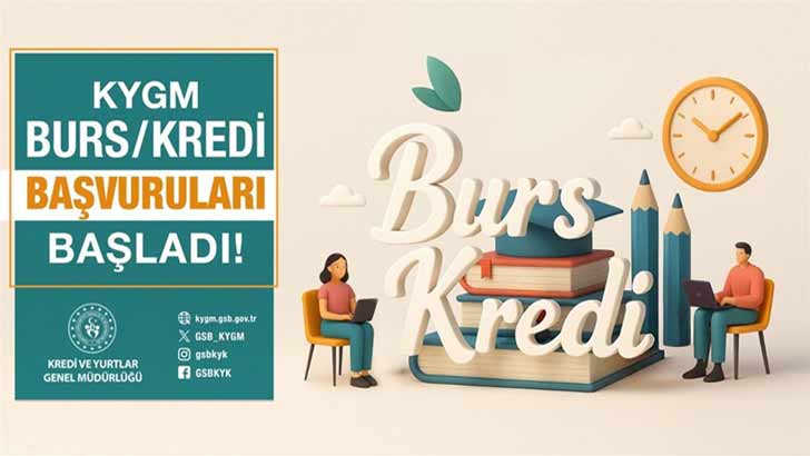 GSB KYK Burs Ve Kredi Başvuruları