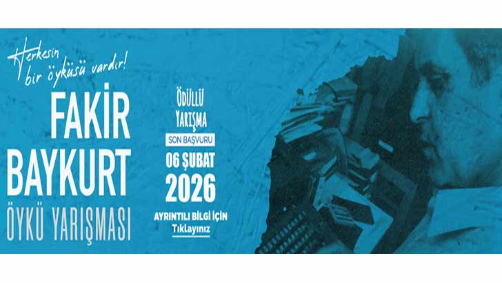 Sarıyer Belediyesi Fakir Baykurt Öykü Yarışması 2026