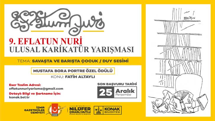 9. Eflatun Nuri Ulusal Karikatür Yarışması