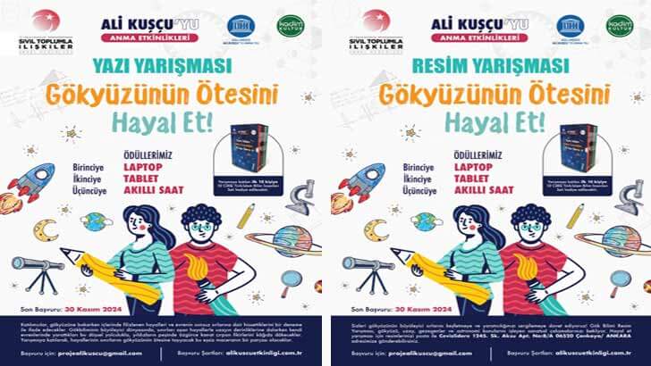 Ali Kuşçu’yu Anma Etkinlikleri Resim Ve Deneme Yarışması