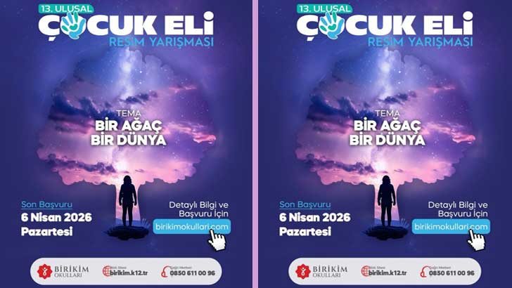 Birikim Okulları Çocuk Eli Resim Yarışması 2026