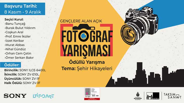 Kültür AŞ Gençlere Alan Açık Fotoğraf Yarışması