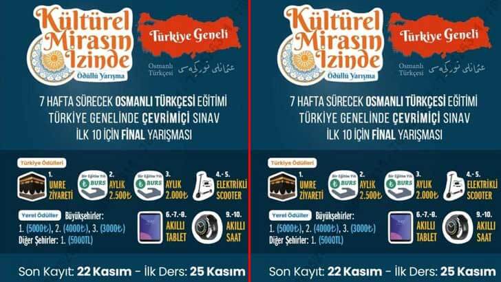 Lise Öğrencileri Arası Kültürel Mirasın İzinde Yarışması