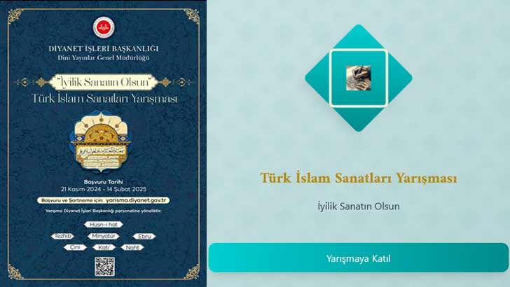 Diyanet İşleri Başkanlığı Türk İslam Sanatları Yarışması