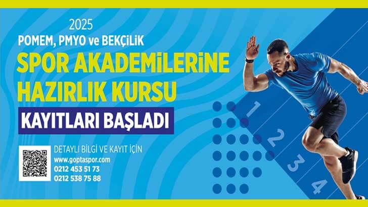 Gaziosmanpaşa Belediyesi Spor Akademilerine Hazırlık Kursu 2025