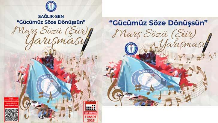 Sağlık-Sen Marş Sözü Şiir Yarışması