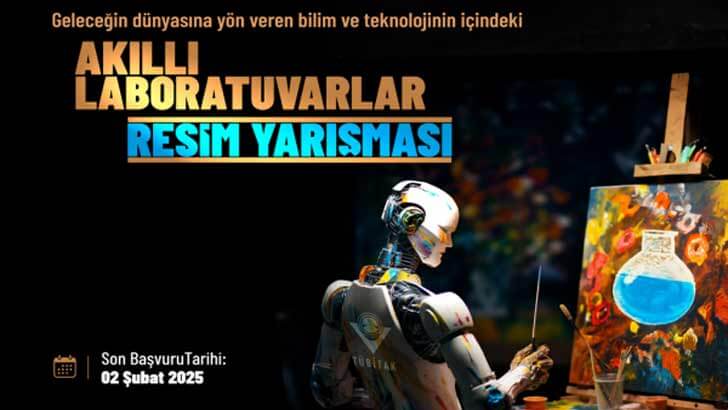 TÜBİTAK Akıllı Laboratuvarlar Resim Yarışması