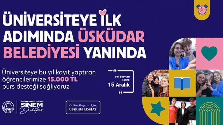 Üsküdar Belediyesi Bursu Başvuruları