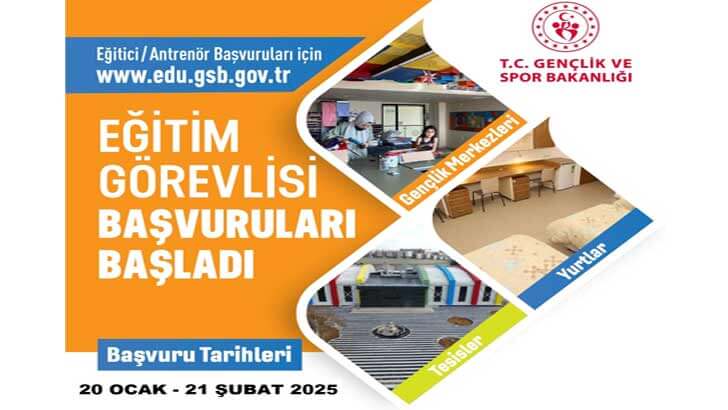 GSB Usta Öğretici Başvuruları 2025