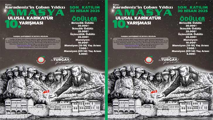 Amasya Belediyesi Ulusal Karikatür Yarışması