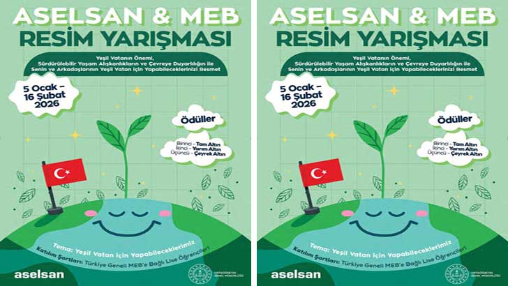 ASELSAN & MEB Lise Öğrencileri Arası Resim Yarışması 2026