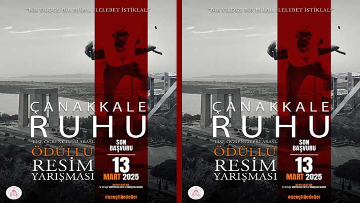 Çanakkale Ruhu Liseler Arası Resim Yarışması