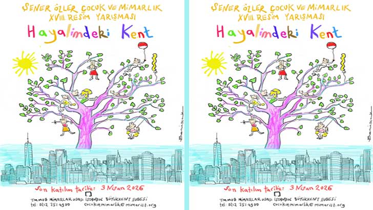 Şener Özler Çocuk Ve Mimarlık Resim Yarışması 2026