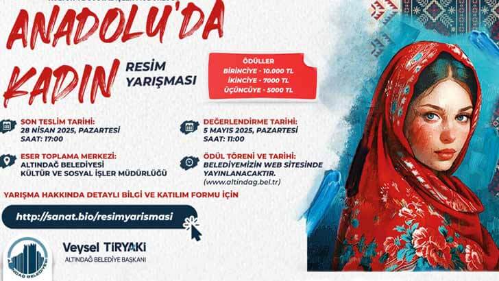 Altındağ Belediyesi Anadolu’da Kadın Resim Yarışması